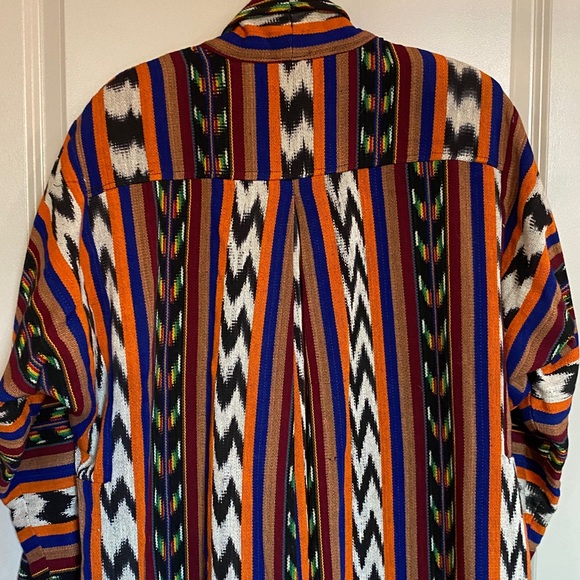 Vintage Katz Guatemala cotton kaftan coat - Picture 5 of 5